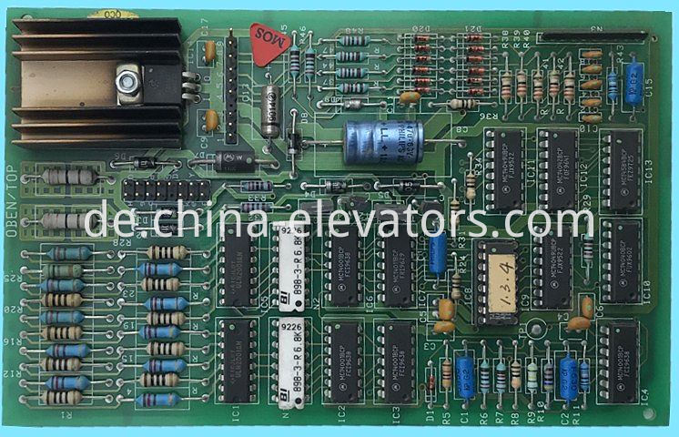 Schindler MB-D/S Elevator PCB 590360